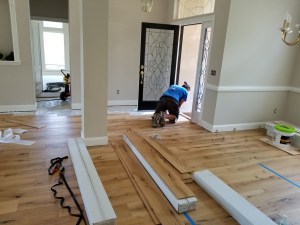 Professional flooring installation after AFR removal — Jacksonville FL