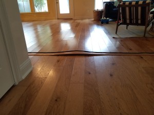 Uneven subfloor — Jacksonville FL flooring removal