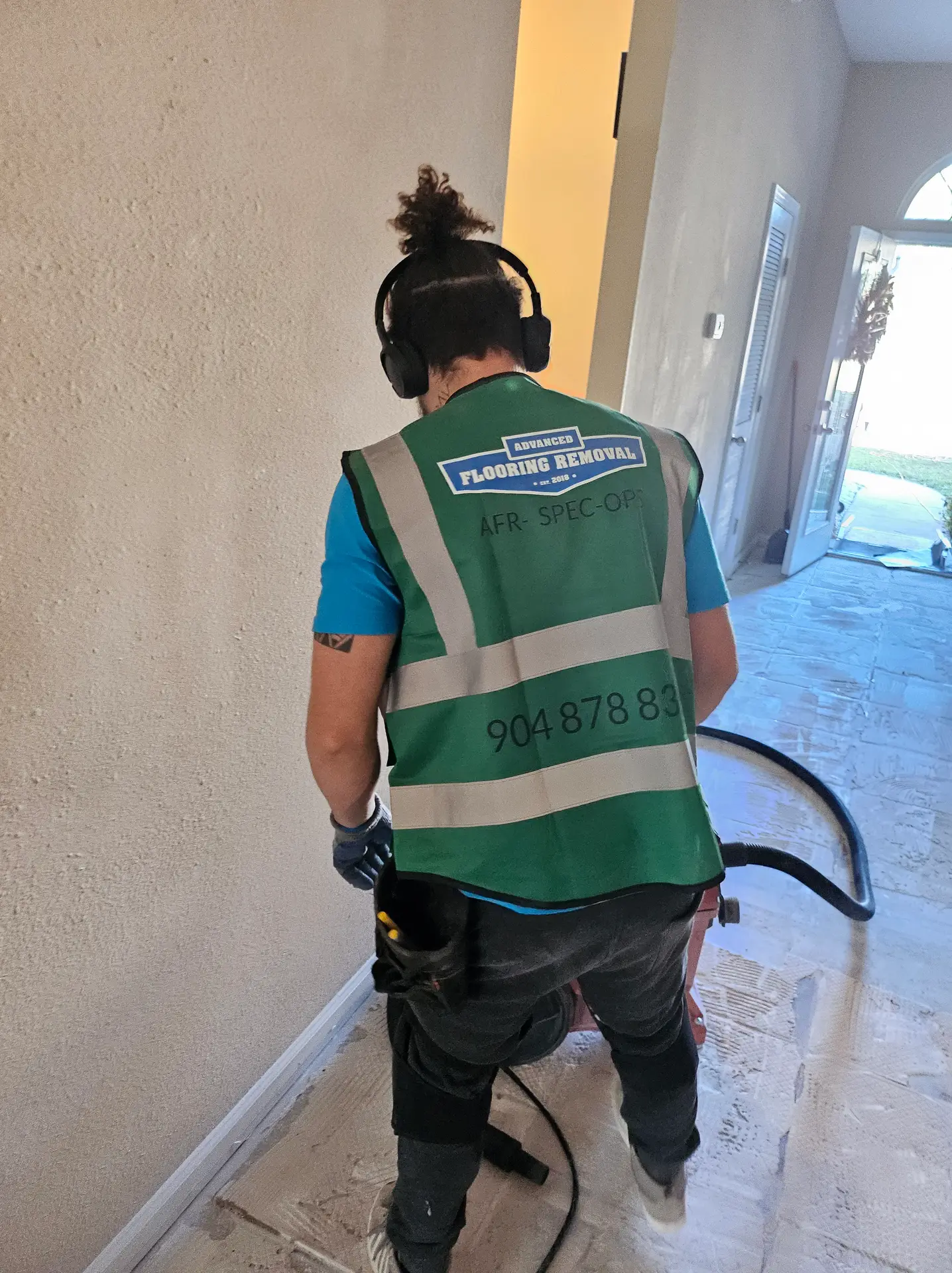 Flooring Removal Project