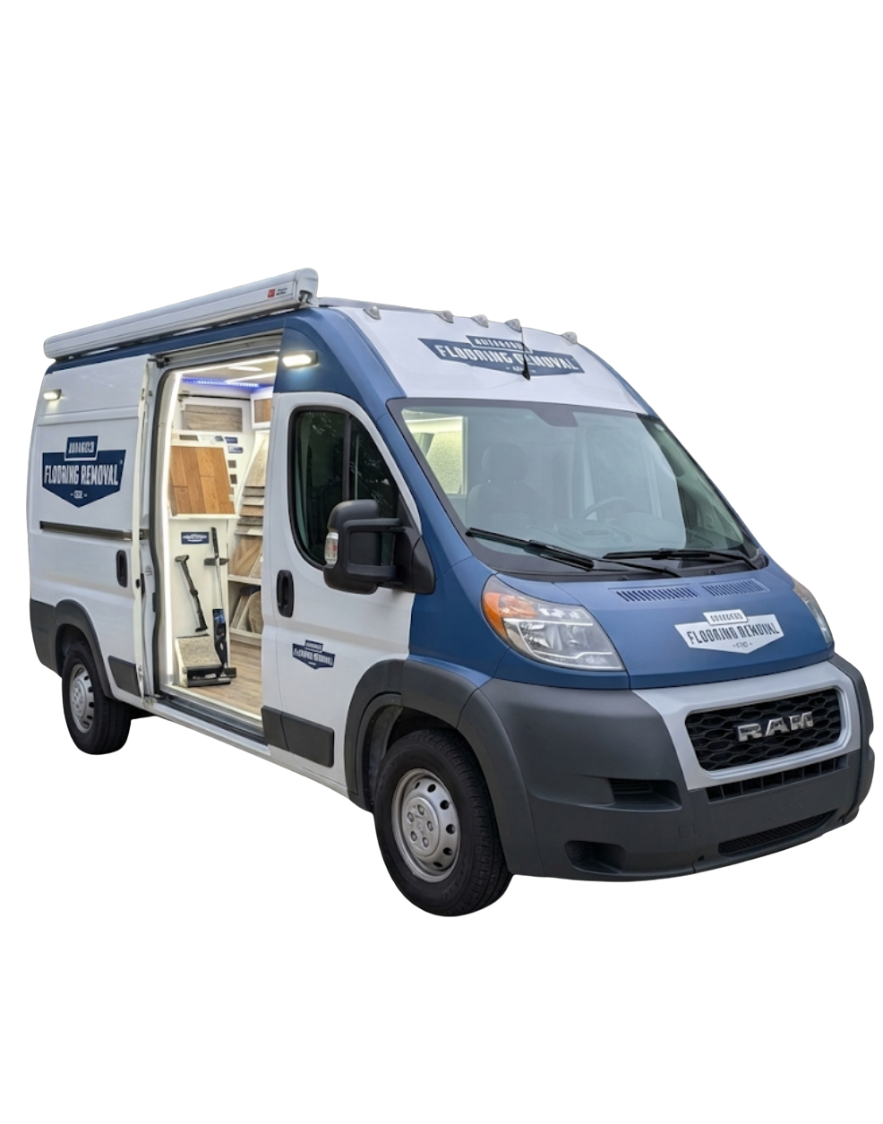 AFR mobile flooring showroom