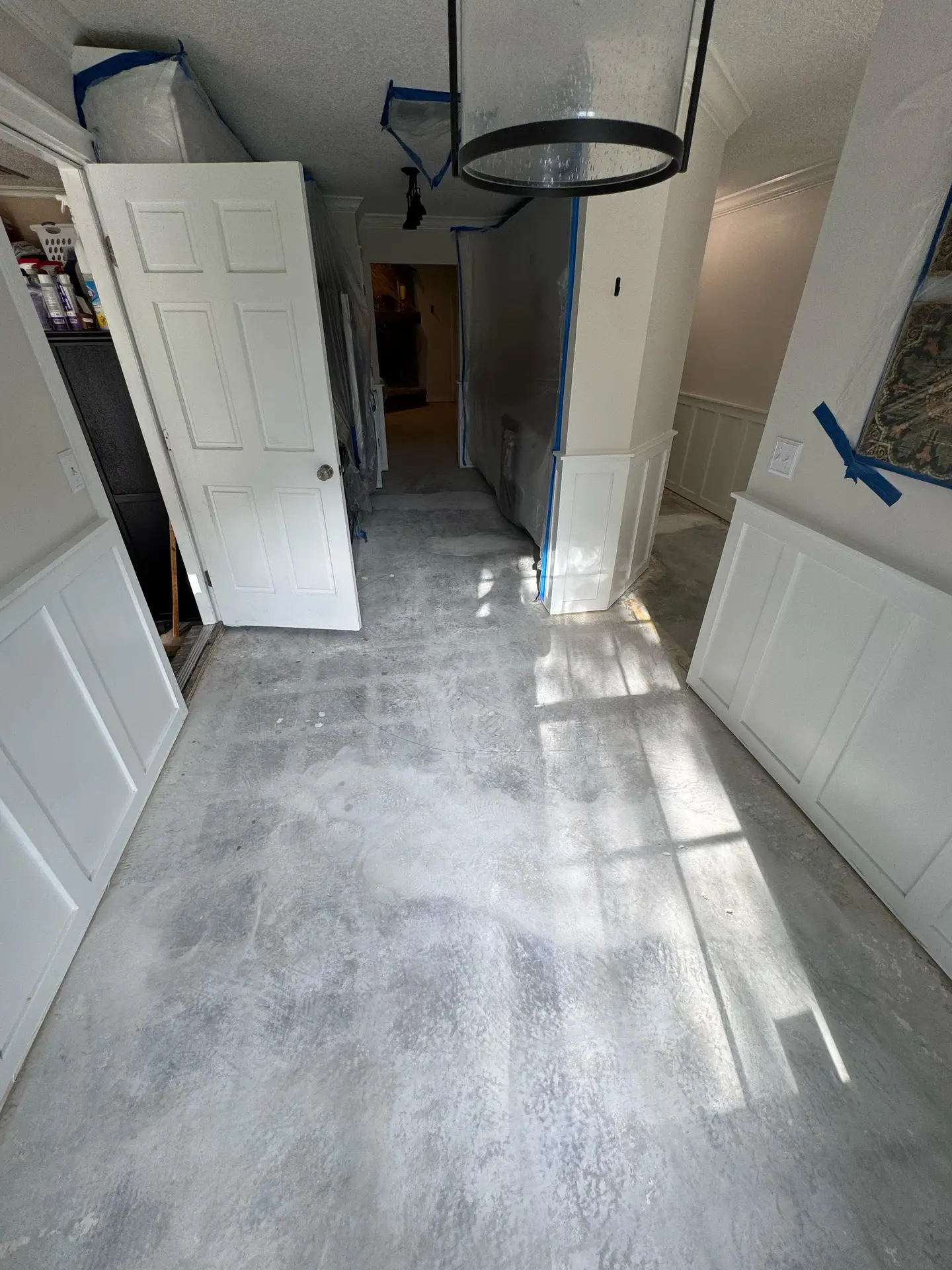 Kitchen after tile removal, Laura Rose Ct, Mandarin, Jacksonville FL 32223